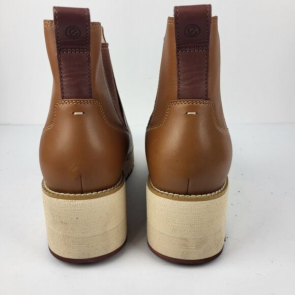 Cole Haan Zerogrand City Wedge Chelsea Boots British Tan Women’s Size 10.5 B - Picture 12 of 15
